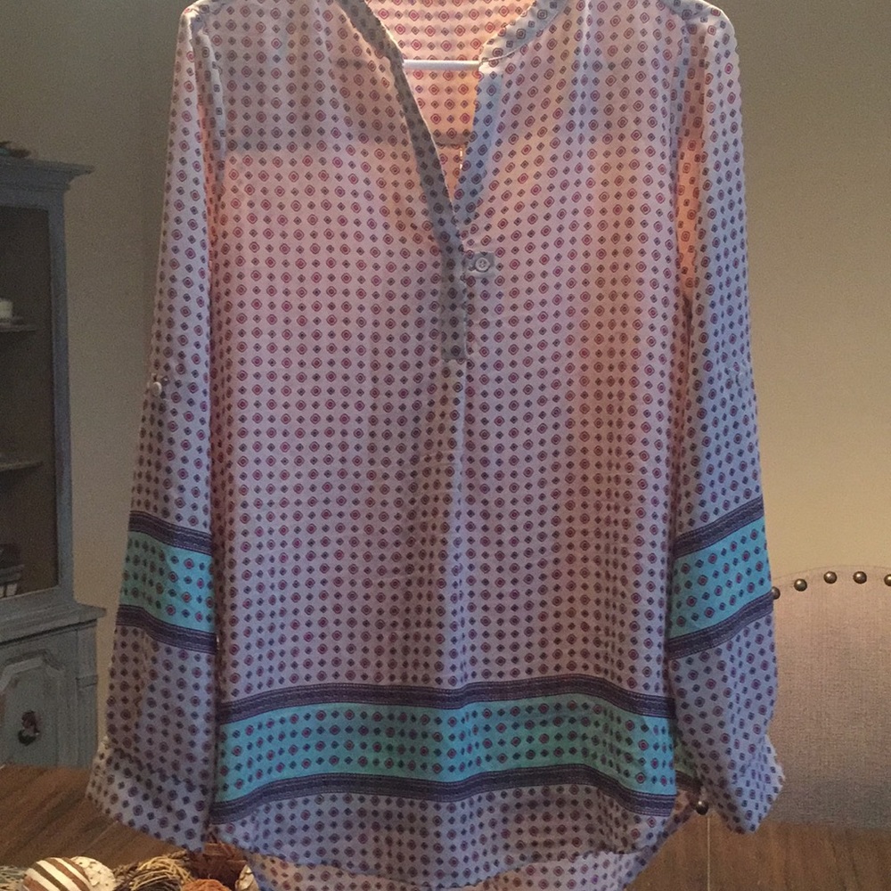 Beautiful top for work by Pleione from Nordstrom